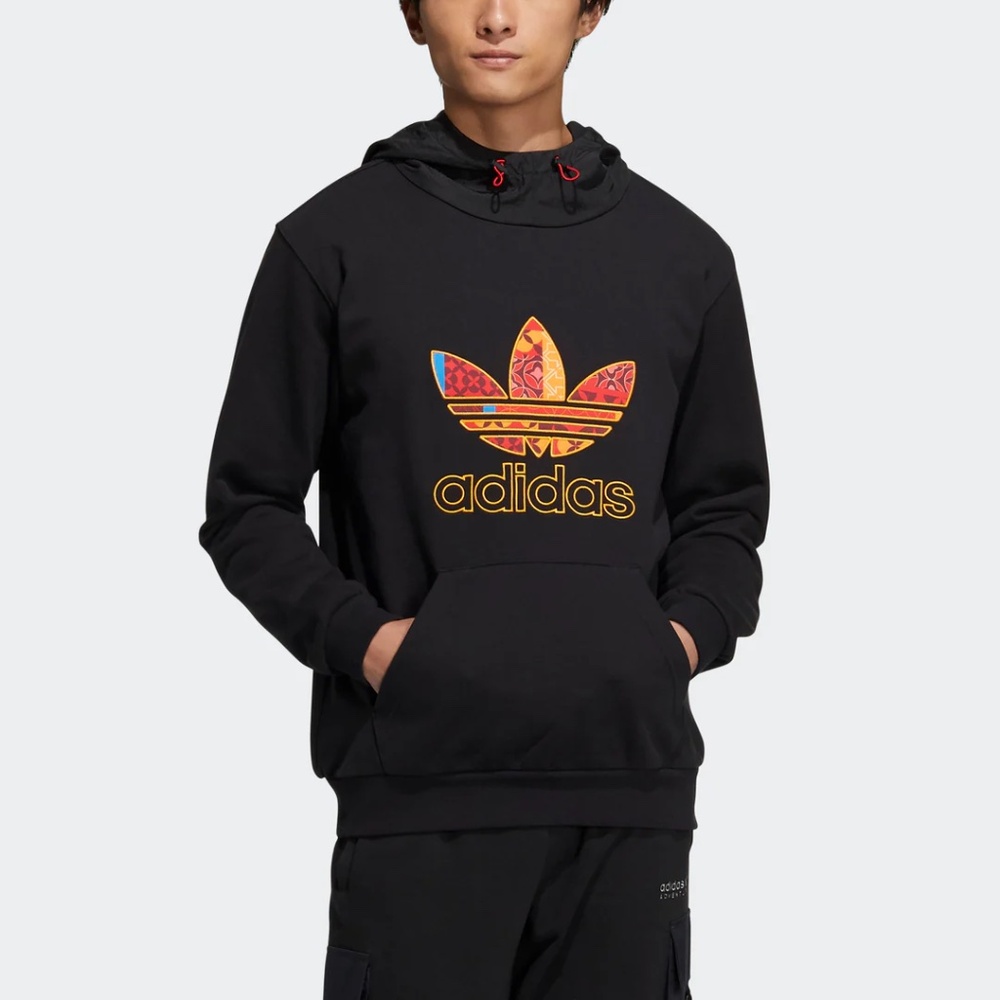 Adidas original CNY logo sweatshirt in black size XL...NWOT - Picture 4 of 7